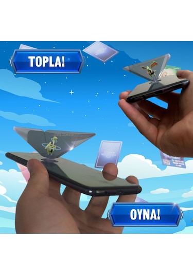 Holomonsters 3d Hologramlı Koleksiyon Kartları - Tam Kutu