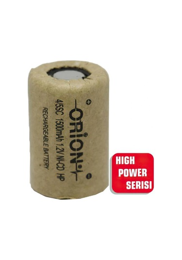 Orion 1.2v Ni-cd 4/5sc 1500mah Şarj Edilebilir Pil - Hp