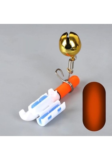 Çan İle Süper Parlak Su Geçirmez Pille Çalışan Kompakt Boyutlu Led Işıklı Olta Kamışı Parlayan Çubuk Multicolor