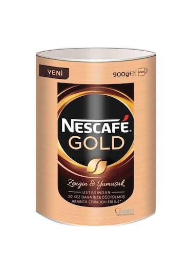 Nescafe Gold Hazır Kahve Teneke 900 G