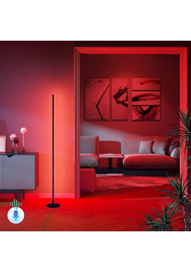 Neeko Full Rgb Sese Duyarlı Kumandalı Oda Aydınlatma Sistemi