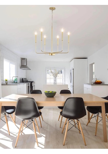 Wayli 6'li Modern Eskitme Avize Çok Renkli