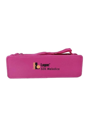 Logon Melodika 32 Tuşlu Klavyeli Pembe Pembe
