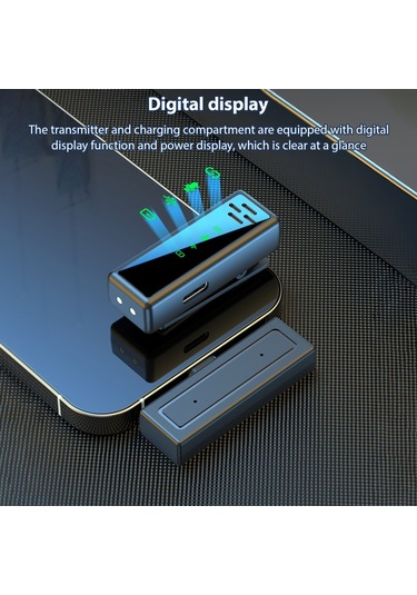 Skycıty Kablosuz Kollar Mikrofonu, Gürültü Azaltma