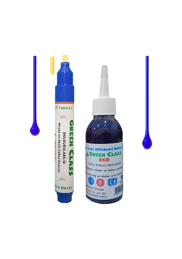 Green Class Eco Tahta Kalemi Ve Mürekkep Seti