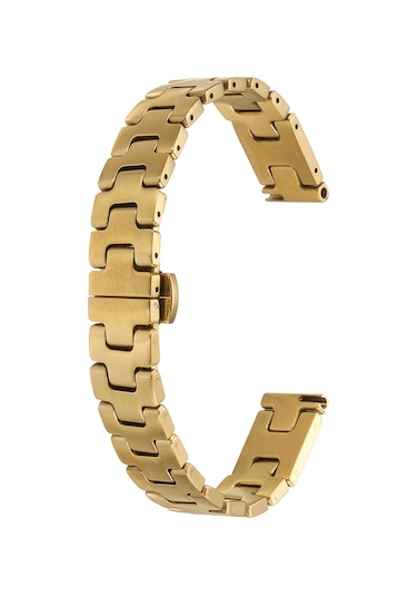 Watch 40mm Senk Krd-150 Metal Kordon Strap Kayış - Siyah