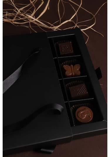 Moon Chocolate Special Handmade Çikolata Çanta Kutu 16'lı