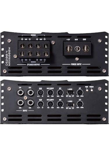 Öztürk Elektronik-Q Line - Qs-200.4 4 Kanal Midrange Amplifikatörü