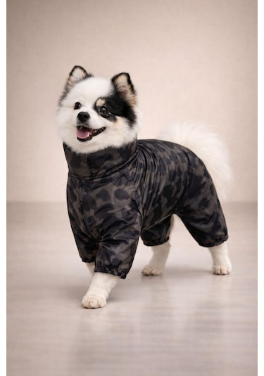 Alphadog Icon Polarlı Küçük Irk Köpek Yağmurluk Tulumu