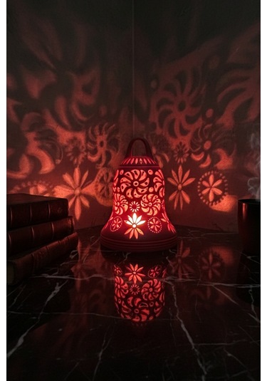 Oxyteez Dekoratif Tasarım Biblo Kırmızı Renk Reçine Tasarım Ev Ve Ofis Dekorasyonu