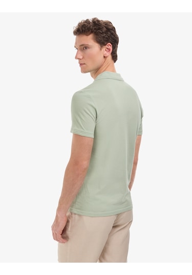Pierre Cardin Erkek Çağla Tişört Basic 50325311-vr016 Yeşil