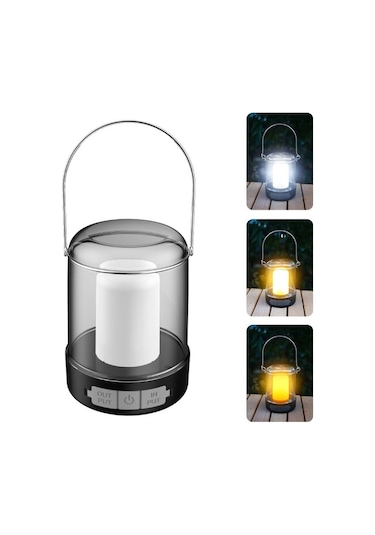 Cbtx Açık Kamp Yürüyüşü İçin Kamp Lambası Taşınabilir Tip-c Hızlı Şarj Çadır Işığı Diğer