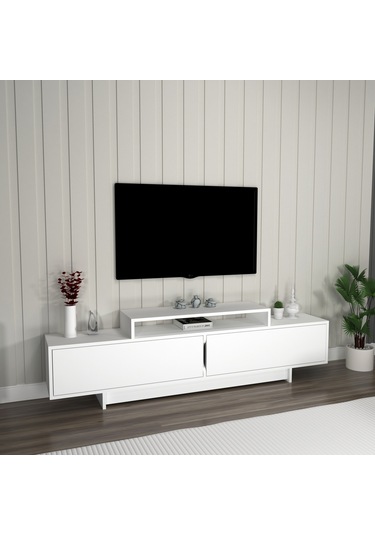 Arnetti Grasyas Televizyon Sehpası, Beyaz