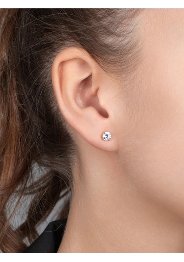 Lucente 925 Ayar Gümüş Küpe Çiviler 272634917 Altın