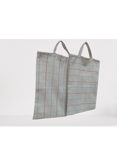 Bengi Pazar Çantası 2 Adet Döşemelik Kumaş Desenli 30 Kg Taşıma (501135606)