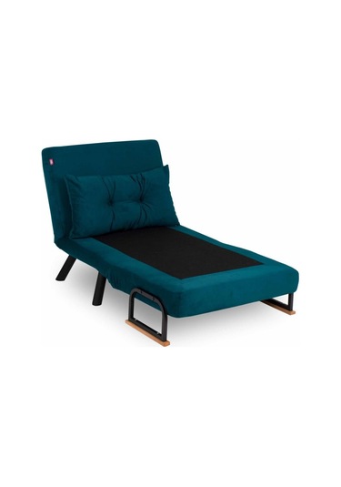Pafu Sando Tekli Katlanır Yataklı Koltuk - Petrol Petrol Yeşili