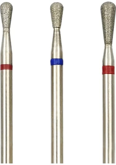 Trendooze Hytoos 25 Tip Sıcak Elmas Matkap Ucu 3/32 - Tırnak Eti Çapak Aracı Ga0316d-f