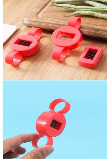 Büro Ev Ofis Mutfağı İçin Kolay Yeşil Fasulye Bamya Bakla Parçalayıcı Dilimleyici Diğer