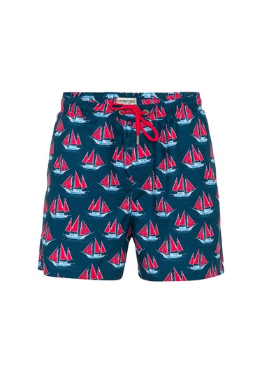 Routefield Vertex Erkek Deniz Şortu Renkli Çok Renkli