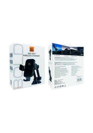 Nettech Nt-chc32 15w Araç İçi Mıknatıslı Klima Üstü Telefon Tutucu - Siyah Siyah