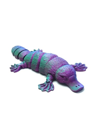 3d Baskılı Simülasyon Platypus Modeli 14 Cm Hareketli Eklem 1 Pcs