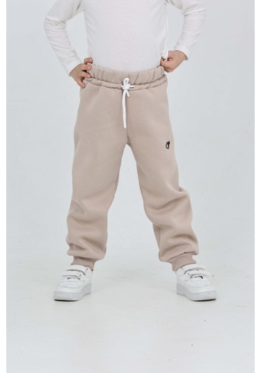 Toontoy Erkek Çocuk T Nakışlı Eşofman Alt Bej