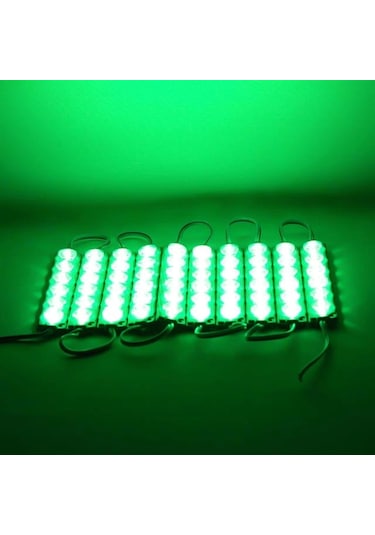 Powermaster 24 Volt 3 Watt Yeşil 3030 Modül Led