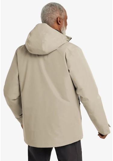 Jack Wolfskın Icecape 3ın1 Down Jkt M Rds Erkek Linen Outdoor Ceketi A65265-5940 Ekru