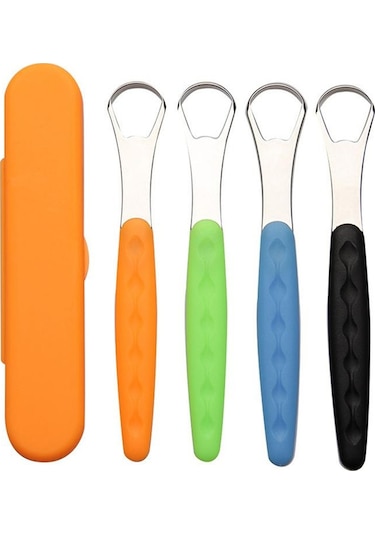 Paslanmaz Çelik Dil Kazıyıcı Temizleyici