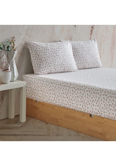 Soley Mix & Match Rosie %100 Pamuklu Çift Kişilik Çarşaf Seti