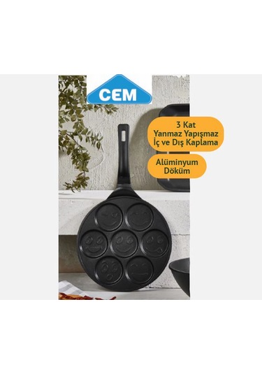 Premium Döküm Pankek Tavası 26 Cm