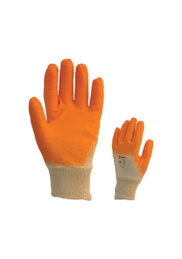 Piton Latex Iş Güvenliği Eldiveni - 10 Numara -