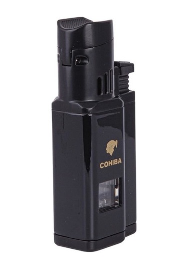 Cm0436sy 3 Jet Torch Puro Çakmağı Siyah Krom