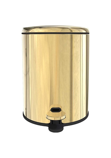 Primanova Cigo 6 Lt Çöp Kovası Altın Altın