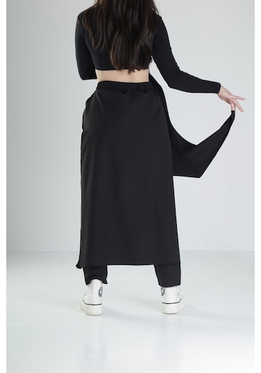 Cocopelli Tasarım Samurai Pantolon Coc1808 Siyah