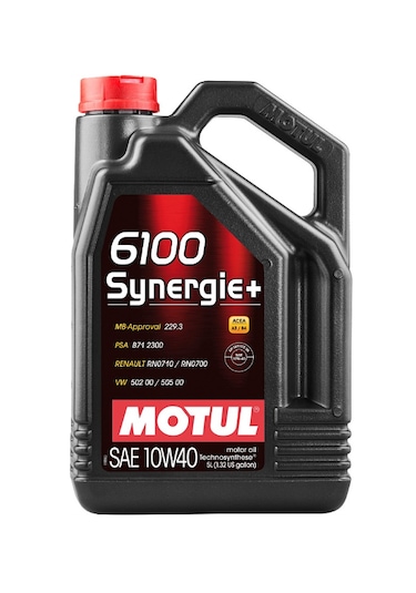 Motul 6100 Synergie+ 10W-40 Technosynthese Motor Yağı 4 L