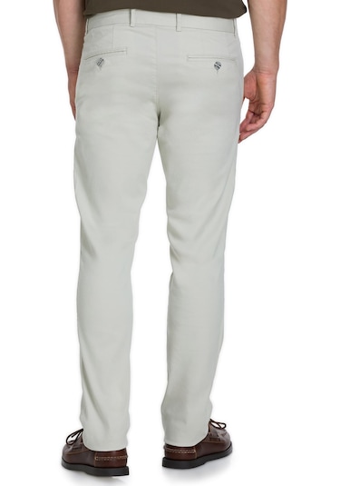 Hatemoğlu Mavi Regular Fit Yandan Cepli Kanvas Pantolon 34599 Mavi