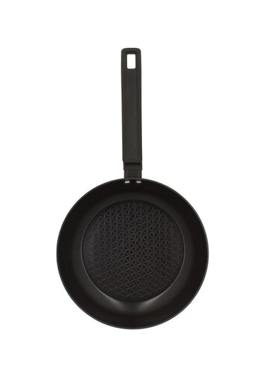 Tava - Menastyl - 6020636 - Dövme Alüminyum - 24 Cm - Siyah - İndüksiyon Dahil Tüm Ocaklar İçin Uygundur