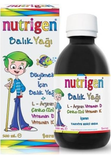 Nutrigen Balık Yağı Şurup 200   ML