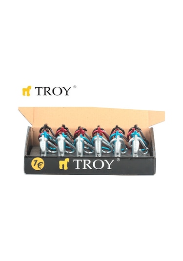 Troy 28097 Mini El Feneri Ve Anahtarlık 1 Adet Mavi