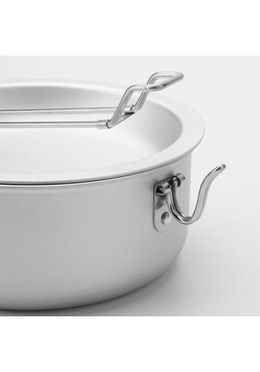 Lemestar Alüminyum Kamp Mutfak Seti - 1.4l Çorba Tenceri, Sote Tavası Ve Tabak - Taşınabilir, Dayanıklı, Outdoor Maceralar İçin Çok Renkli