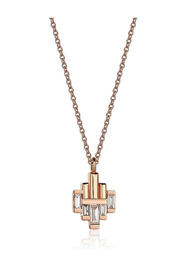 Reis T9159 Çaklıt Prime Kolye Pembe Altın