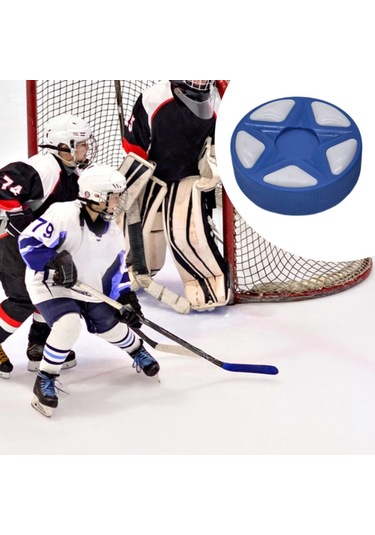 Homyl Buz Hokeyi Topu Açık Hava Yedek Oyun Sporları Mavi Mavi