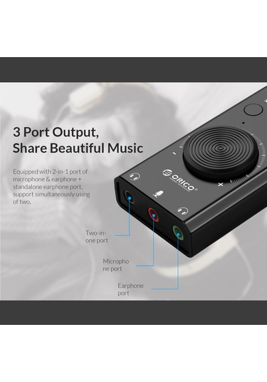 Youtek Usb Dışarıdaki Ses Kartı, Bilgisayar Ve Dizüstü İçin Kulaklık Çevirici, Ses Seviyesi Ayarlanabilir, Sürücü Gerektirmeden Tak Ve Kullanın