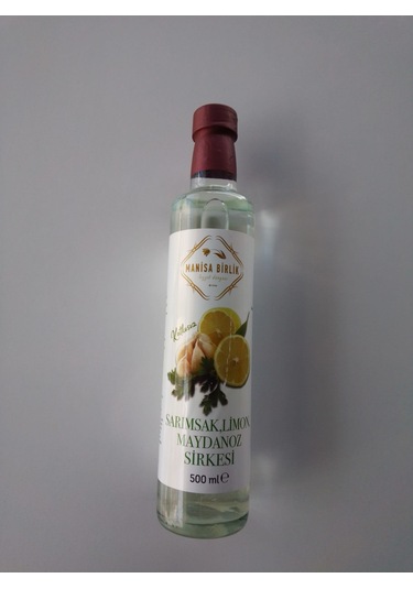 Manisa Birlik Sarımsak, Limon, Maydanoz, Sirkesi 500 Ml Cam Şişe