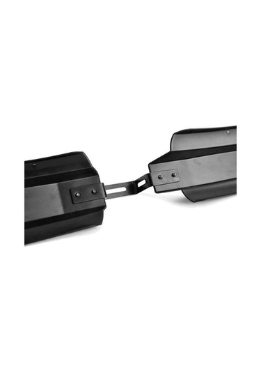 Pazly 2 Adet Siyah Fatbike Bisiklet Çamurluk Aşınma Ve Darbe Dayanıklı Ön/arka Parça Uygulama Kolay, Kırılma Önleyici, Plastik Yapımlı Siyah