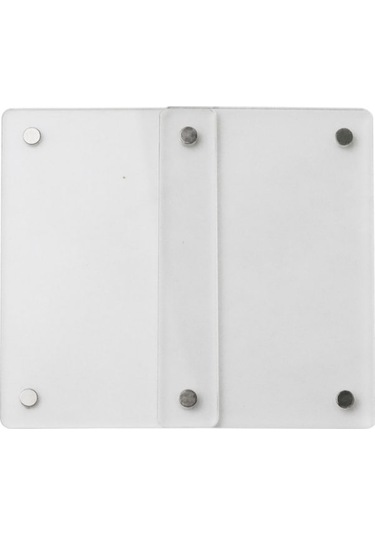 Rogfer 3 İnç Fotoğraf Akrilik Fotoğraf Çerçevesi Buzdolabı Polaroid İçin Manyetik Etiket 98 Yarı Saydam