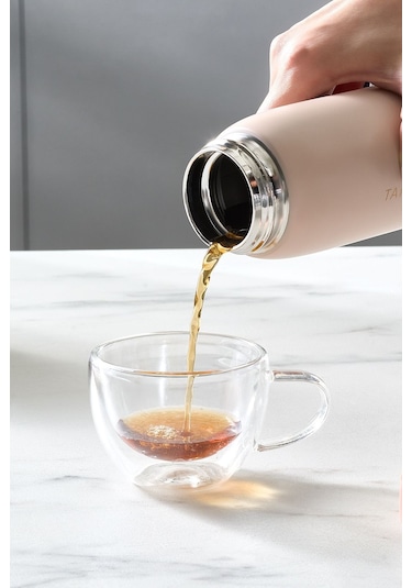 Karaca Skyfall Çelik Sızdırmaz Termos Pembe 500 ml