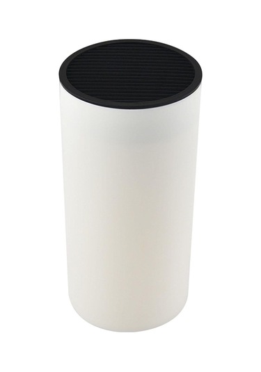 Suntek Tezgah Beyaz Için Evrensel Bıçak Blok Çatal Tutucu