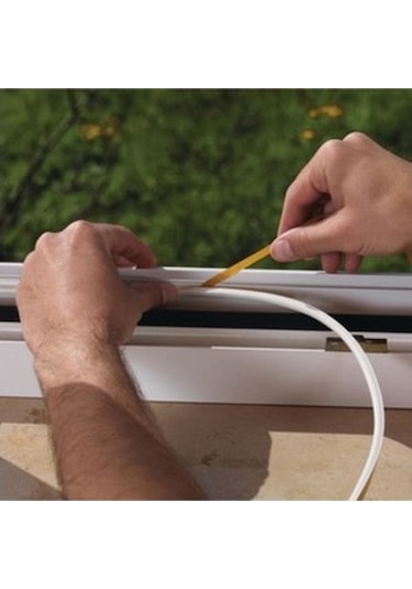 Kapı Ve Pencere Kauçuk Izolasyon Bandı - Fitili 10X2=20 Metre